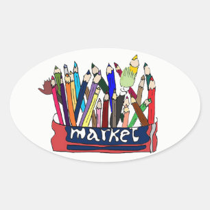pencil stickers