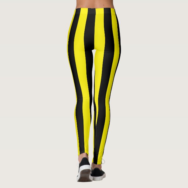 Pencil Stripes Leggings (Back)