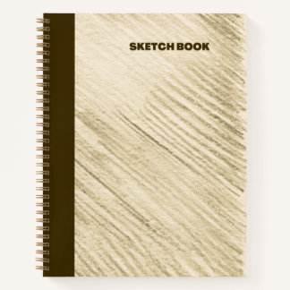 PENCIL STROKES DESIGN  NOTEBOOK