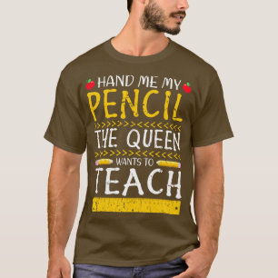Pencil Teacher T-Shirt