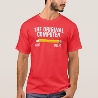 Pencil the original computer shirt
