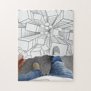 Pencil Vs Camera - Vertigo Jigsaw Puzzle