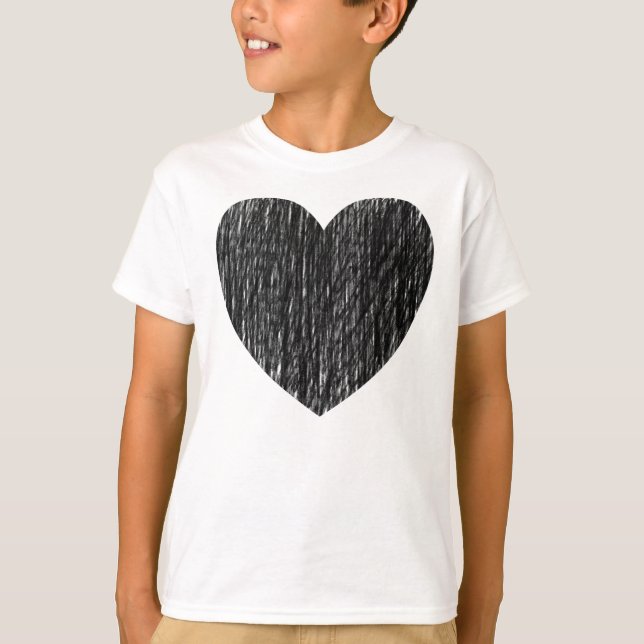 Pencilled in - Black T-Shirt (Front)