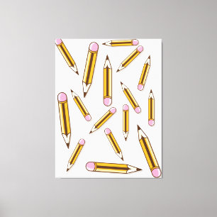 Pencils Canvas Print