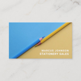 Pencils, Stationery & Office Supplies, Stationer Business Card