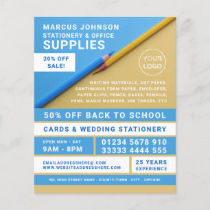 Pencils, Stationery & Office Supplies, Stationer Flyer