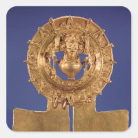 Pendant representing a sun disc, Zaachila