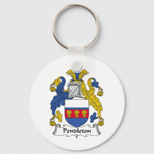 Pendleton Family Crest Key Ring