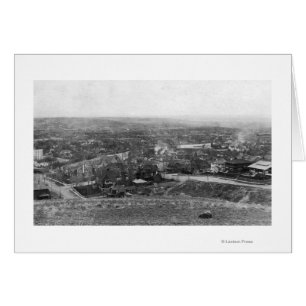 Pendleton, Oregon Birds Eye View Photograph