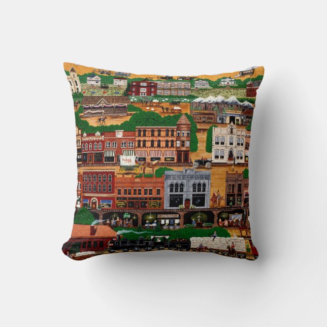 Pendleton, Oregon Pillow (Front)
