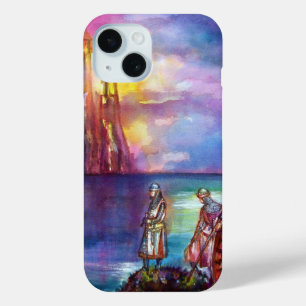 PENDRAGON Mediaeval Knights,Lake Sunset,Fantasy iPhone 15 Case