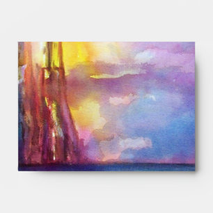 PENDRAGON Mediaeval Knights,Lake Sunset,Fantasy Envelopes