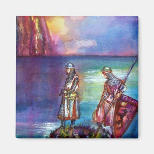 PENDRAGON Mediaeval Knights,Lake Sunset,Fantasy Magnet