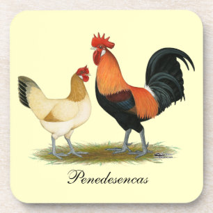 Penedesenca Chickens Coaster
