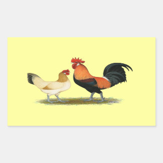 Penedesenca Chickens Rectangular Sticker