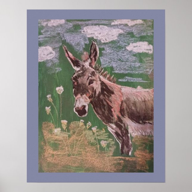 Penelope the donkey poster (Front)