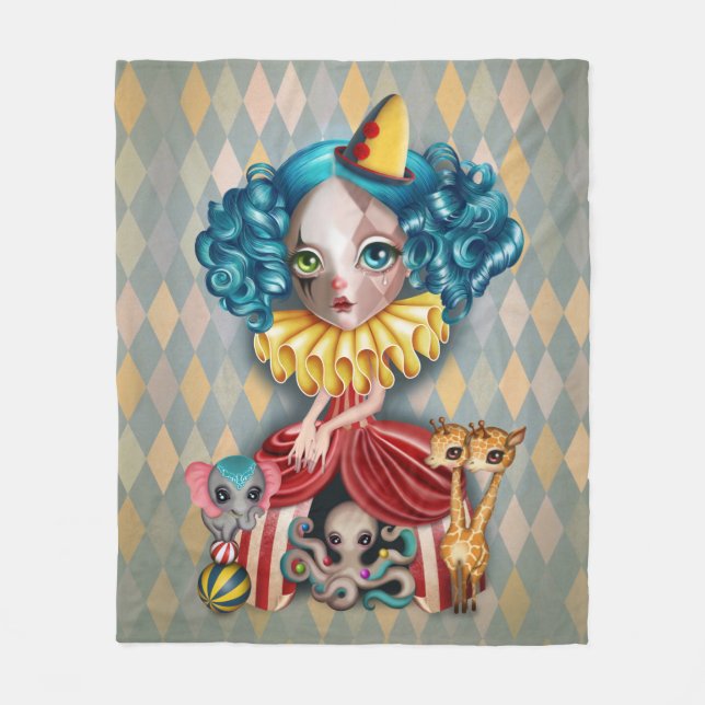 Penelope's Imaginarium Fleece Blanket (Front)