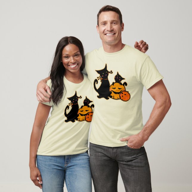 PengiHolidays Black Cats organic shirt (Unisex)