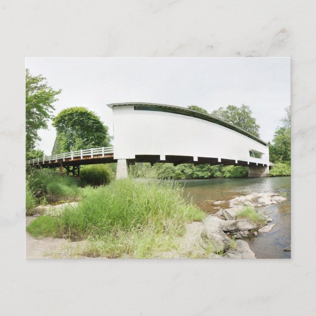 Pengra Covered Bridge Postcard (Front)