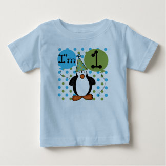 Penguin 1st Birthday Baby T-Shirt
