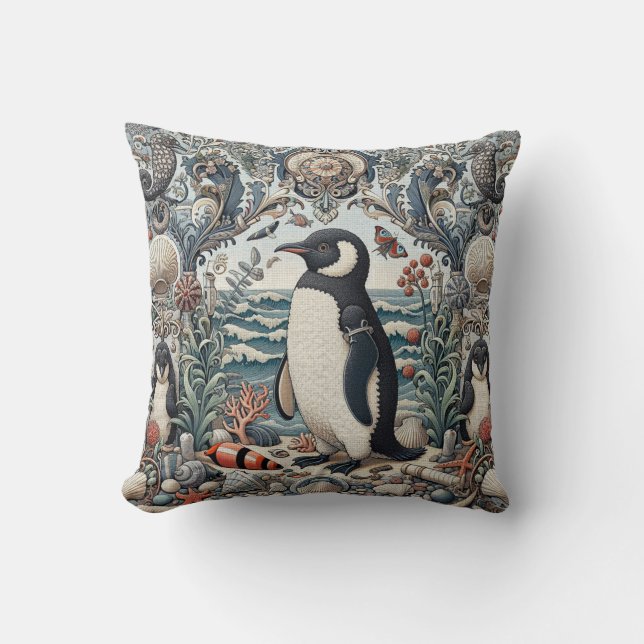 Penguin  3 cushion (Front)