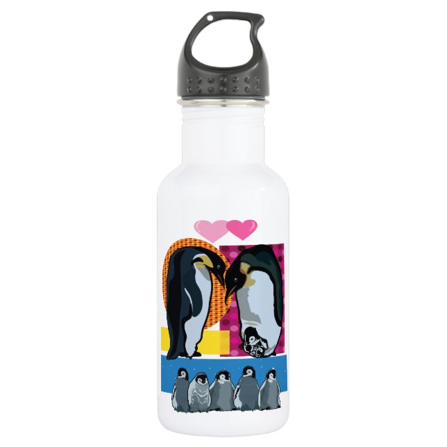 Penguin 532 Ml Water Bottle (Front)