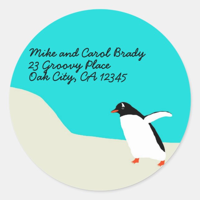 Penguin Address Labels (Front)