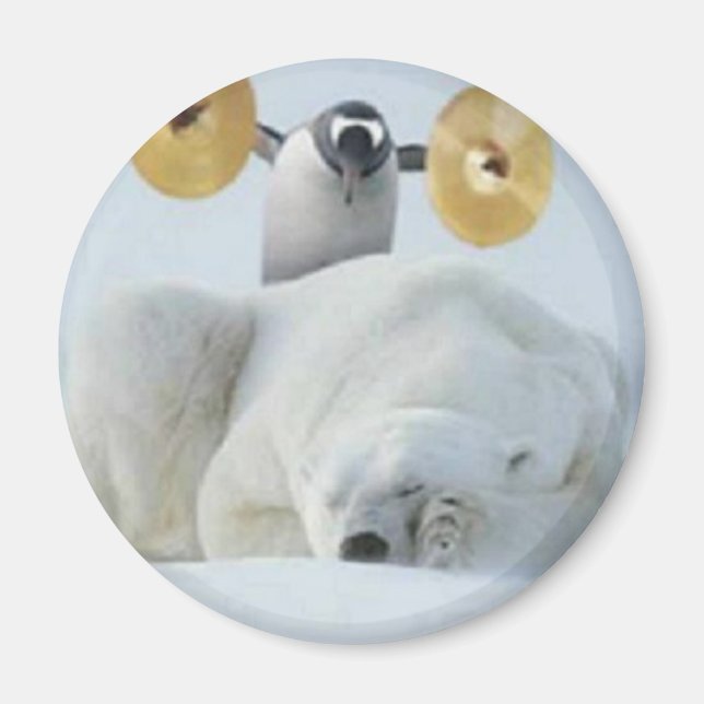 Penguin Alarm Magnet (Front)