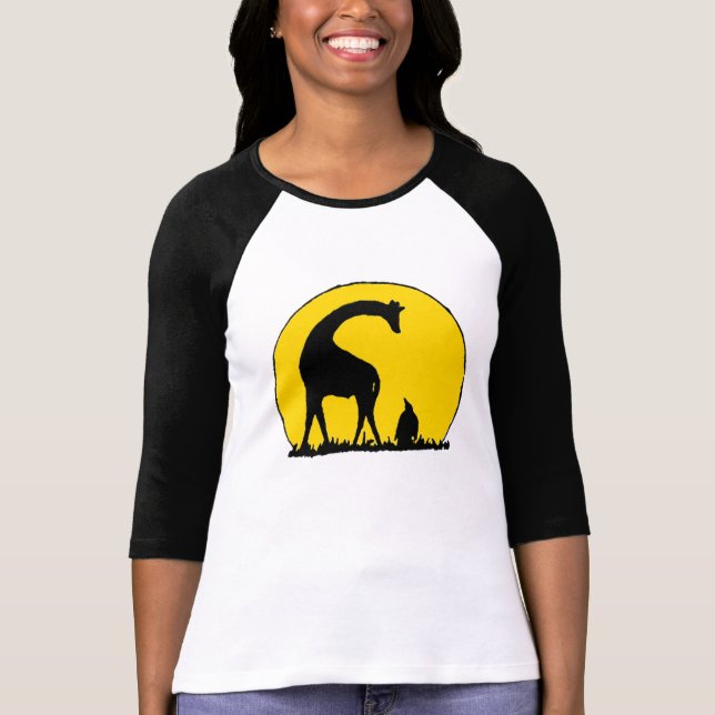 Penguin and Giraffe T-Shirt (Front)