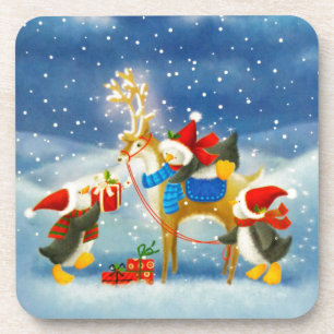 Penguin and Reindeer Coaster