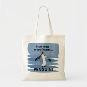 Penguin Animal Cute Funny Tote Bag