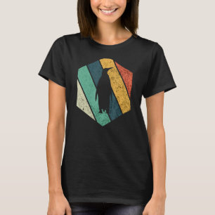 Penguin Animal Penguin Vintage Retro Style Design T-Shirt