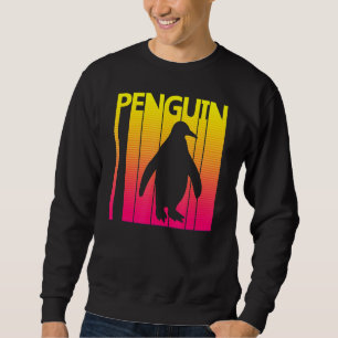 Penguin Animal Retro Costume Sweatshirt