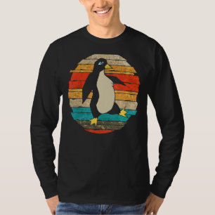 Penguin  Antarctica Zoo Bird Animal Retro Penguin  T-Shirt