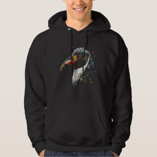 Penguin artwork zoo animal penguin hoodie