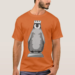 Penguin as Chess piece King T-Shirt