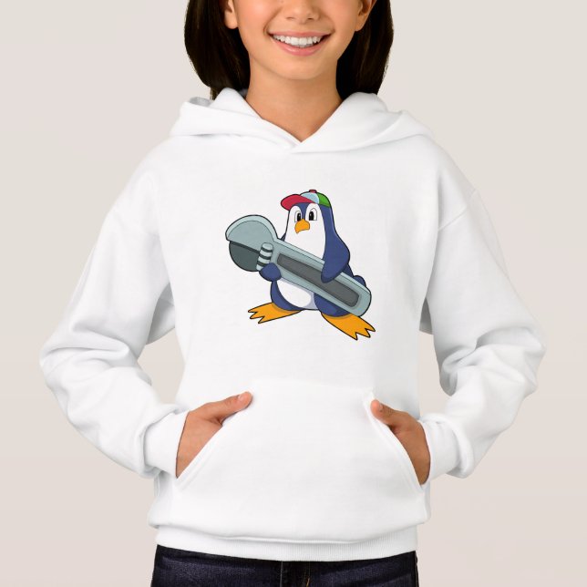 Penguin as Mechaic with Tool (Front)