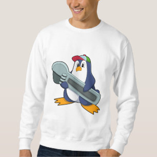 Penguin as Mechaic with Tool Sweatshirt