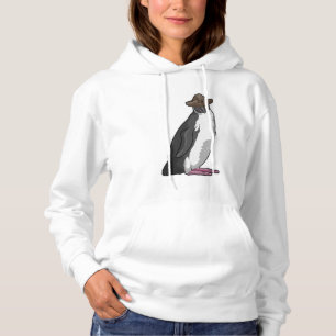 Penguin as Pirate with Hat Hoodie