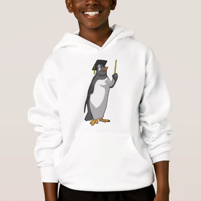 Penguin as Teacher with Pointer (Front)