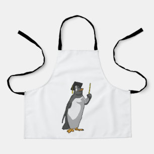 Penguin as Teacher with Pointer Apron