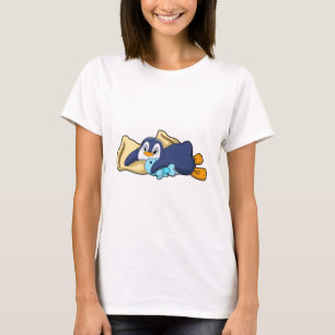 Penguin at Sleeping with Pillow T-Shirt