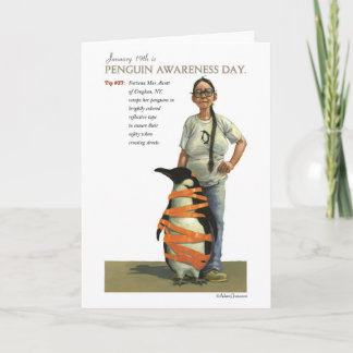 Penguin Awareness Day Card