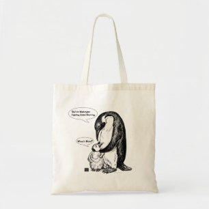 Penguin Awareness Tote Bag