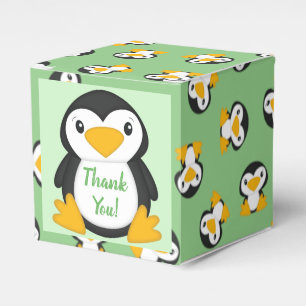 Penguin Baby Shower Favour Box