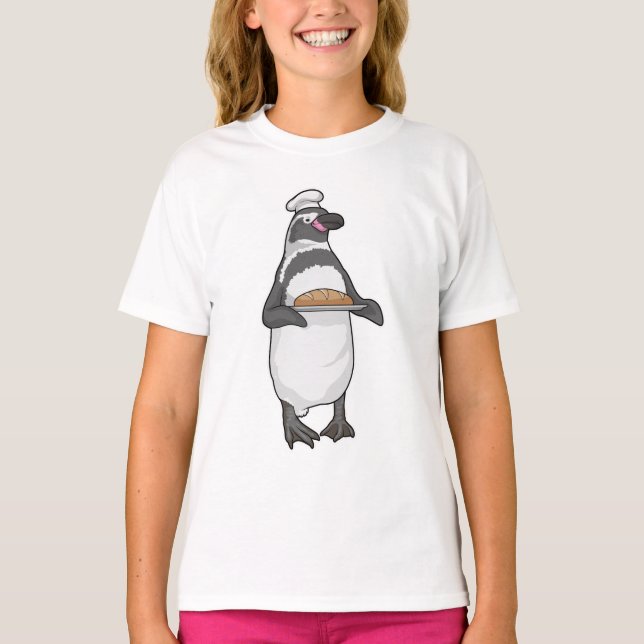 Penguin Baker Bread T-Shirt (Front)