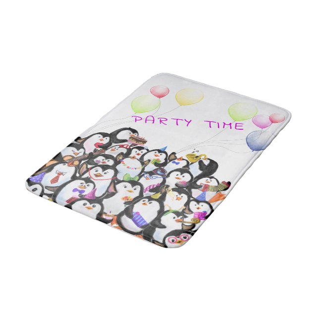 Penguin Bath Mat (Angled)