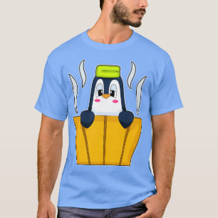Penguin Bathe Bathtub T-Shirt