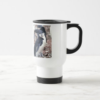 Penguin Bird Cute Animal Black White Water Travel Mug