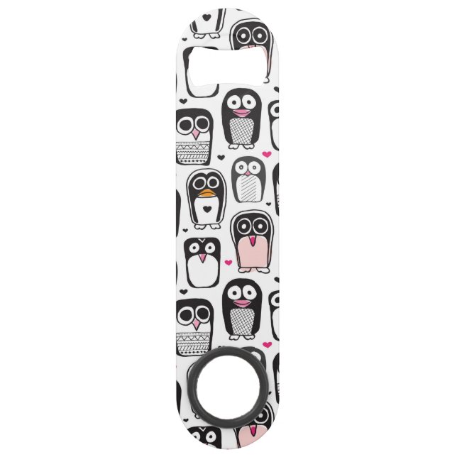 penguin bird illustration background (Front)